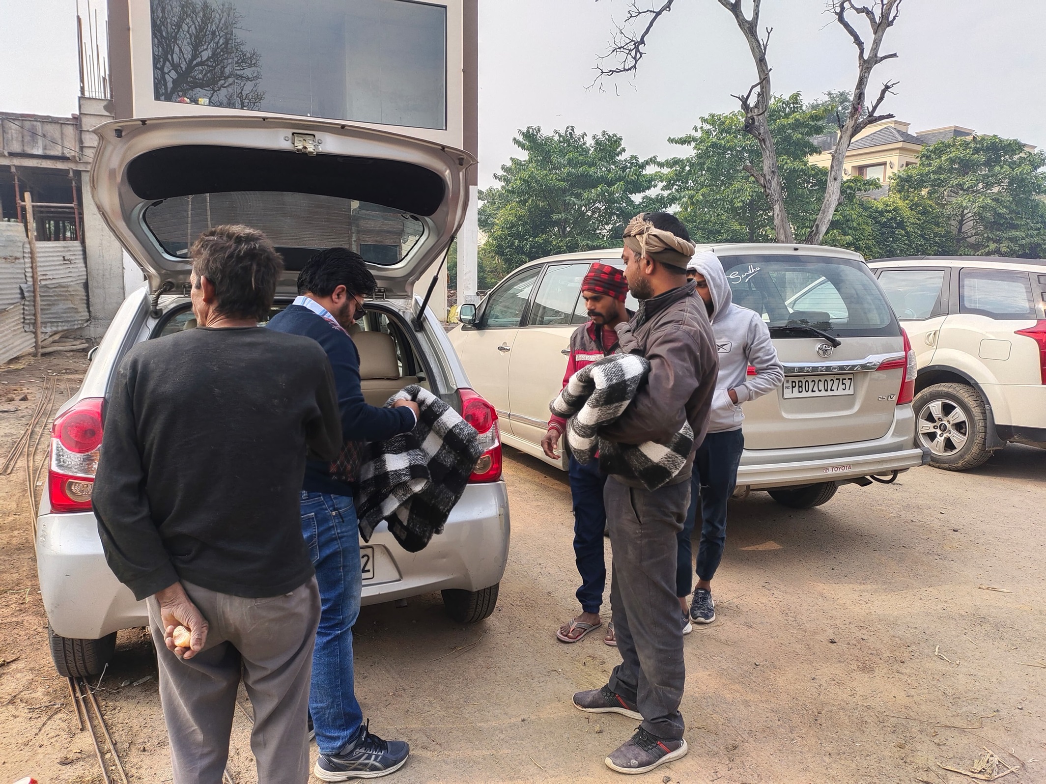 Blanket Donation With Venerate Foundation - NGO, Child Education