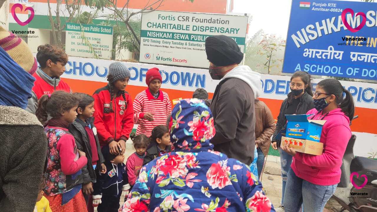 Christmas Celebration with Kids-Venerate Foundation-Amritsar